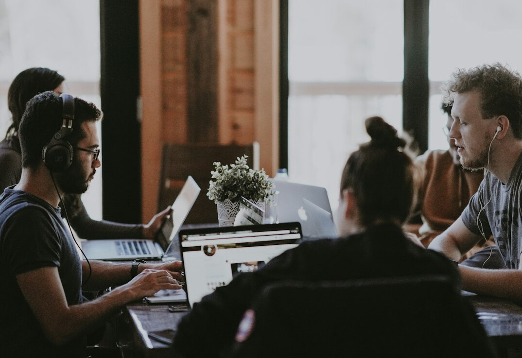 team of developers collaborating